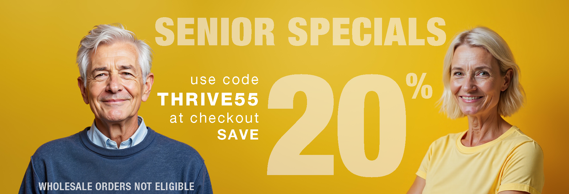 Senior Discount - Banner