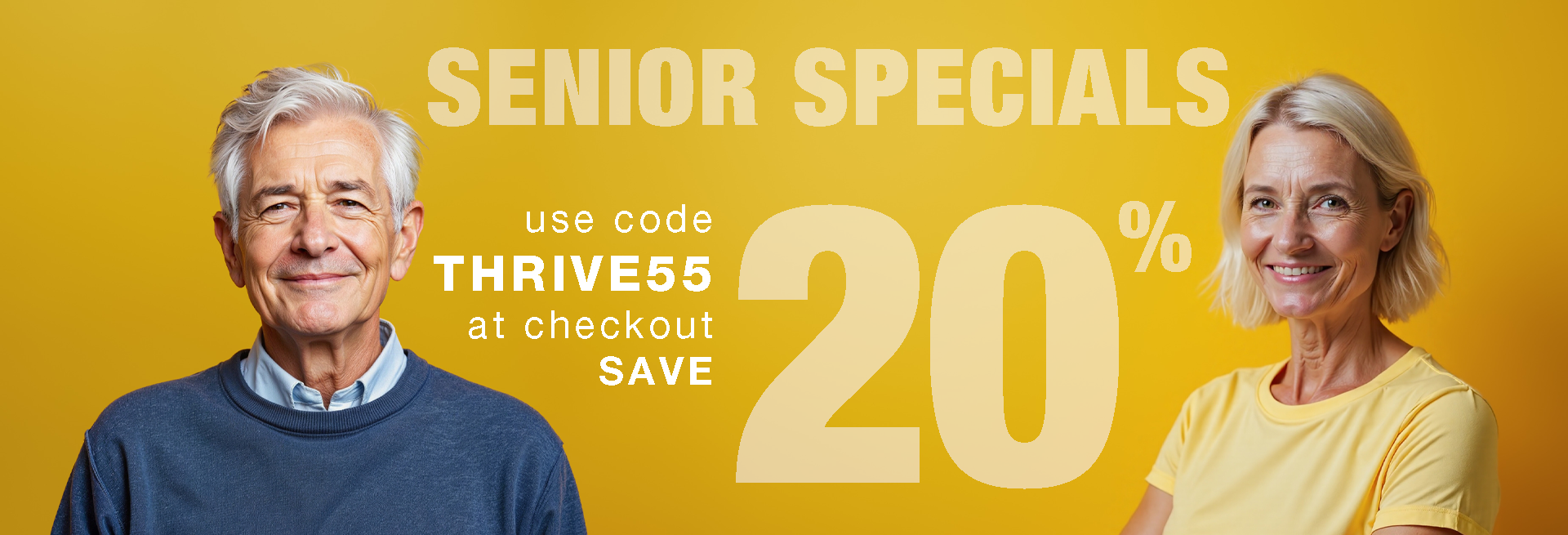 Senior Discount - Banner