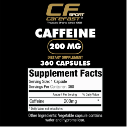 Caffeine Anhydrous 200 MG